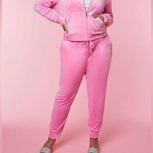 Juicy Couture Pink Velour pants